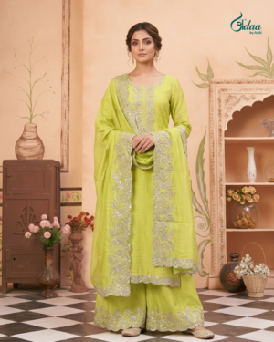 Organza Silk Blend Suit