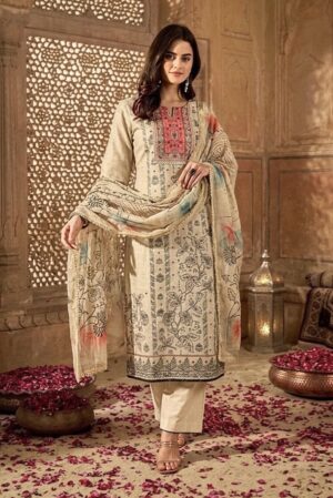 Zoya Pure Printed Suit