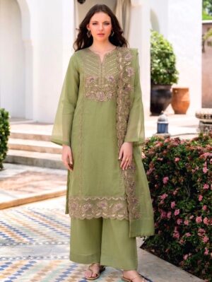 Eshaal Luxe Organza Suit
